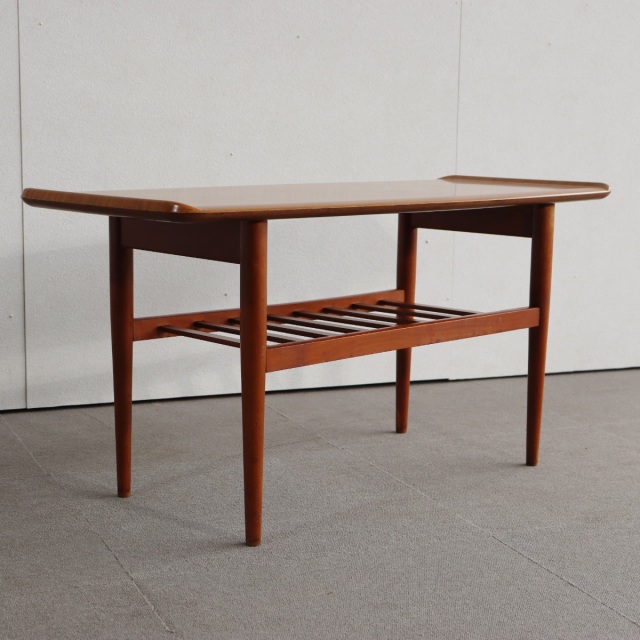 英国ヴィンテージのチーク材のコーヒーテーブル