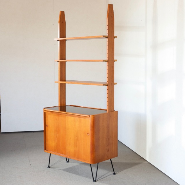 Cabinet with bookcase