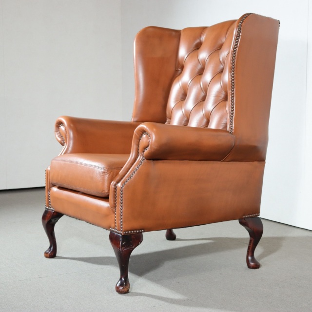 送料込み！ 【男前】ヴィンテージレザーアームチェア