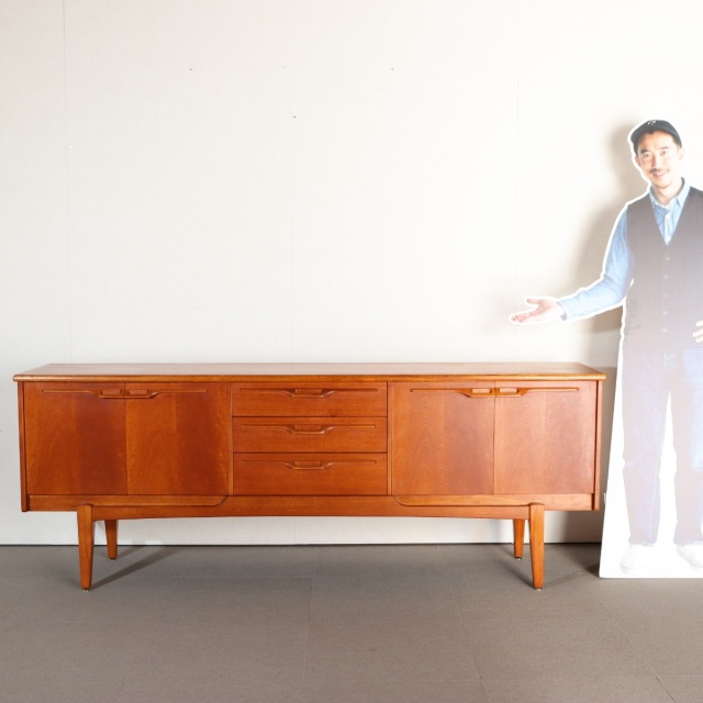 Jentique/ジェンティーク 1960s サイドボード チーク材 イギリス