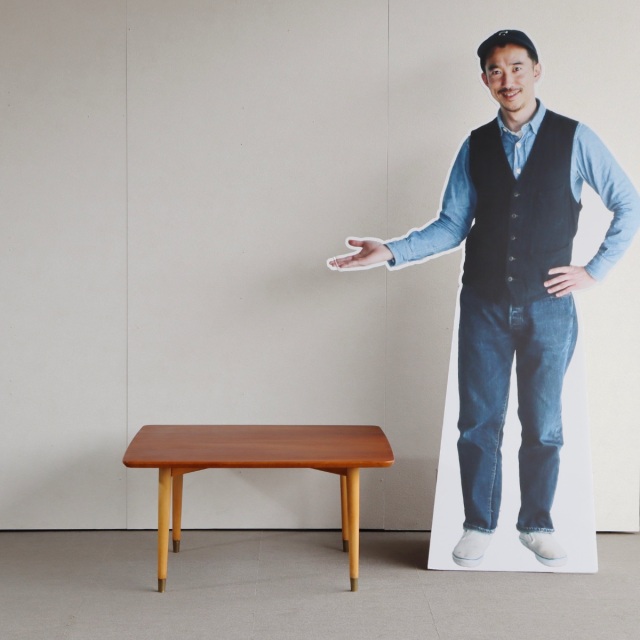 北欧ビンテージ　チークコーヒーテーブル　検)ウェグナー、フィンユール Vintage Coffee Table - MOTO FURNITURE 北欧家具 ウェグナー