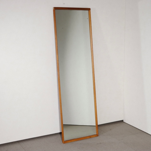 ミラー。英国ヴィンテージ。チーク材。