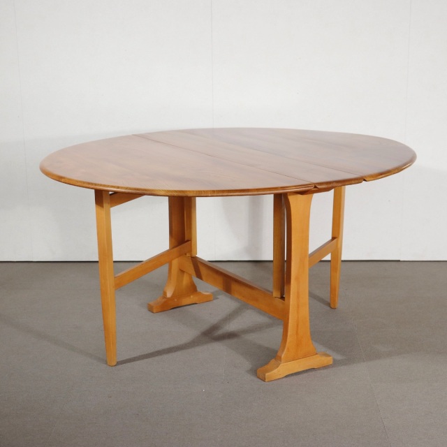 ERCOL(アーコール)ダイニングテーブル ドロップリーフ| ヴィンテージ