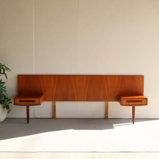 イギリス ビンテージ 家具 G-PLAN ベッドヘッド ベッドボード 6044e イギリス ビンテージ 家具 G-PLAN ベッドヘッド ベッドボード 6044e