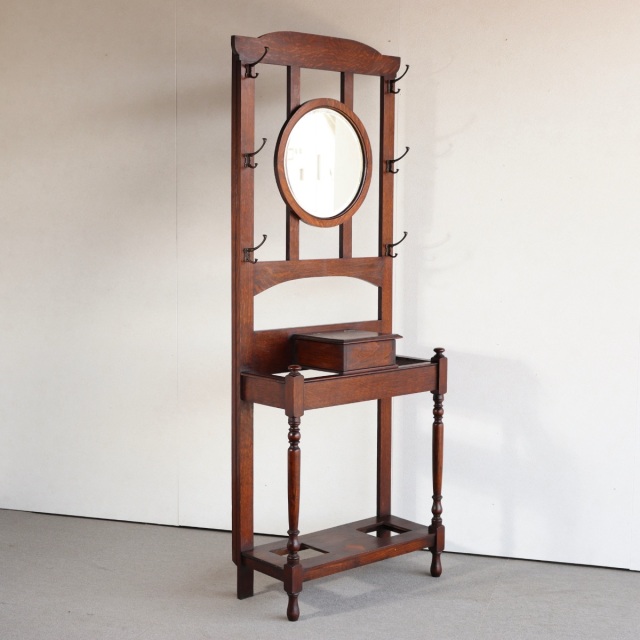 英国アンティークのホールスタンド