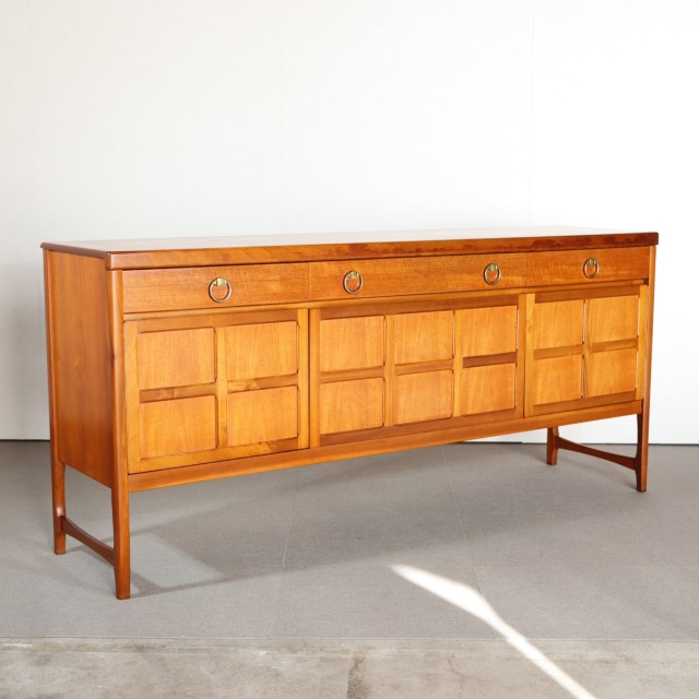 ビンテージ　オープンキャビネット　オープンサイドボード オープンシェルフ サイドボード キャビネット リビングボード チェスト