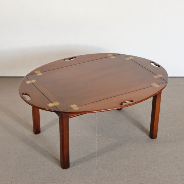 デンマーク製コーヒーテーブル。洗練された空間を演出するヴィンテージ家具。美しい木目。