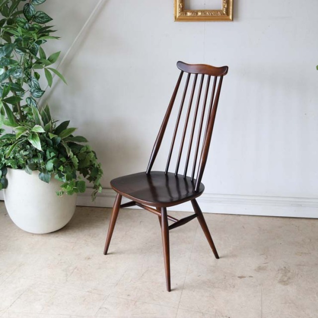 アーコール（ERCOL）ゴールドスミスチェア【ブラウン】１脚　商品番号【122089a】
