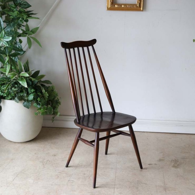 アーコール（ERCOL）ゴールドスミスチェア【ブラウン】１脚　商品番号【122089b】