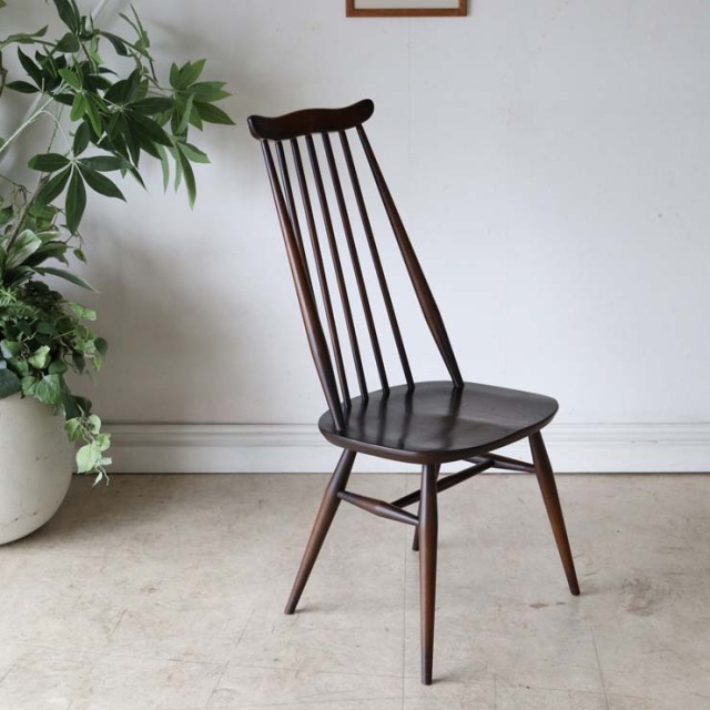 アーコール（ERCOL）ゴールドスミスチェア【ブラウン】１脚　商品番号【022021d】