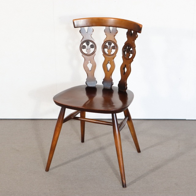 アーコールERCOLのヴィンテージダイニングチェア