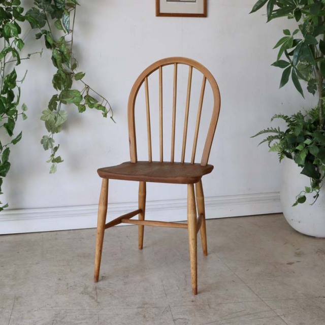 ヴィンテージのアーコール（ERCOL）フープバックチェア　商品番号【122041c】