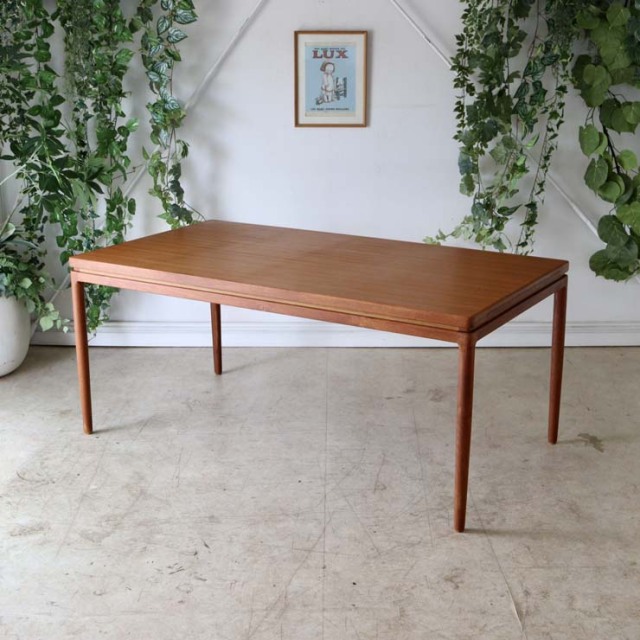 北欧 vintage ヨハネス アンダーセン ダイニングテーブルラウンド