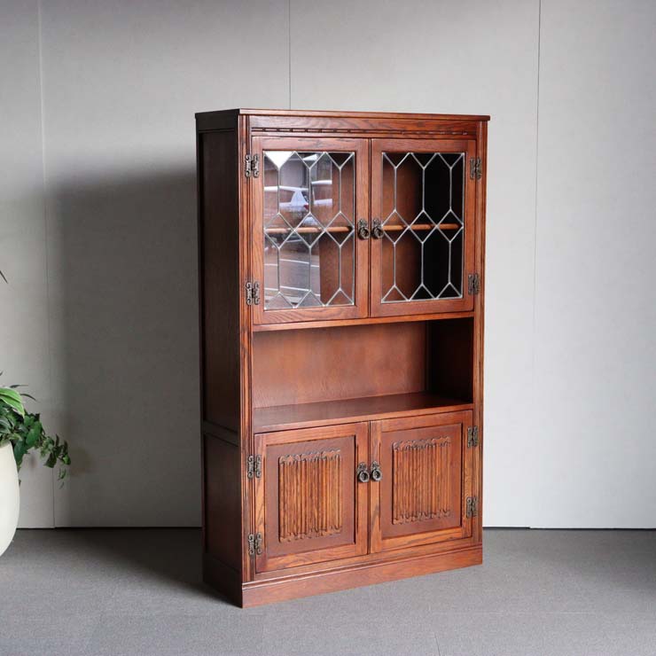 木製のアンティークな収納、24161