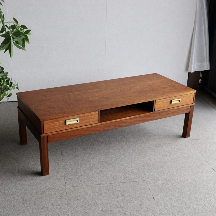 英国ヴィンテージのチーク材のコーヒーテーブル