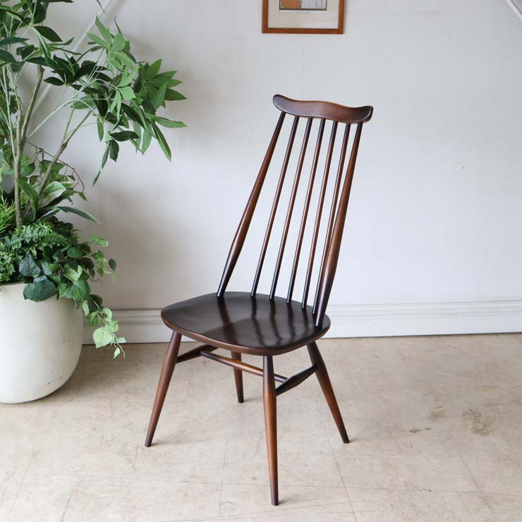 アーコール（ERCOL）ゴールドスミスチェア【ブラウン】１脚　商品番号【022021a】