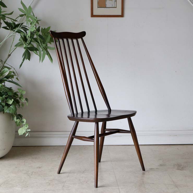 アーコール（ERCOL）ゴールドスミスチェア【ブラウン】１脚　商品番号【022021b】