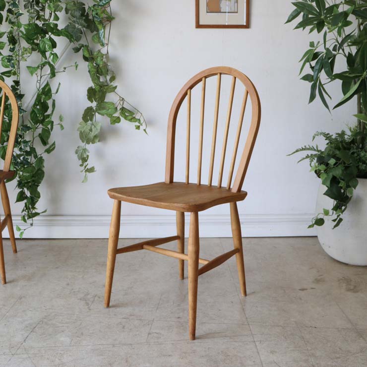 ヴィンテージのアーコール（ERCOL）フープバックチェア　商品番号【122041a】