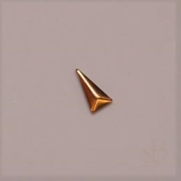 トライアングルスタッズ 3mm×1.6mm / ゴールド 150個入