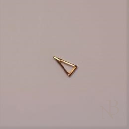 トライアングルフレーム 4.9mm×2.6mm / ゴールド 80個入