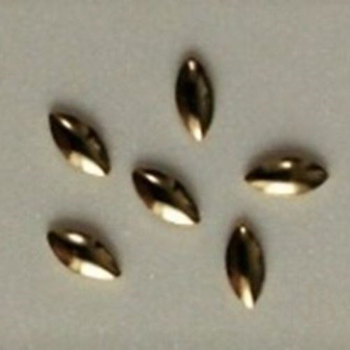 リーフスタッズ 1.5mm×3.3mm / ゴールド 150個入