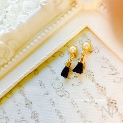 ミニタッセル ネイビー 20mm×3mm