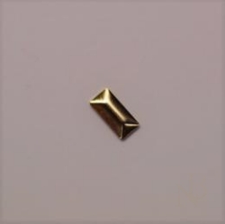 スクエアスタッズ 4.2mm×1.6mm / ゴールド 150個入