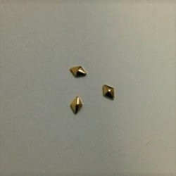 ダイヤスタッズ 2.8mm×4.5mm / ゴールド 150個入