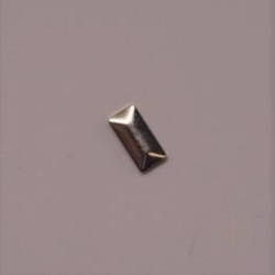 スクエアスタッズ 5mm×2.4mm / シルバー 150個入