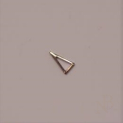トライアングルフレーム 4.9mm×2.6mm / シルバー 80個入