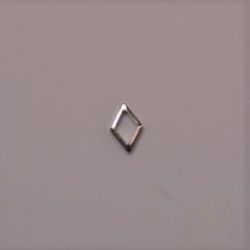 ダイヤフレーム 2.8mm×4.5mm / シルバー 80個入