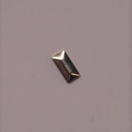 スクエアスタッズ 5mm×2.4mm / シルバー 150個入