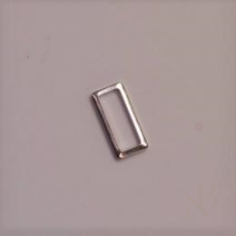 スクエアフレーム 5mm×2.4mm / シルバー 80個入