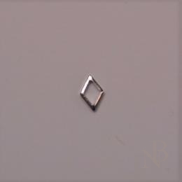 ダイヤフレーム 2.8mm×4.5mm / シルバー 80個入