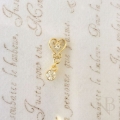 ハートオブプリンセス（クリスタル×クリスタル） 18mm×8mm