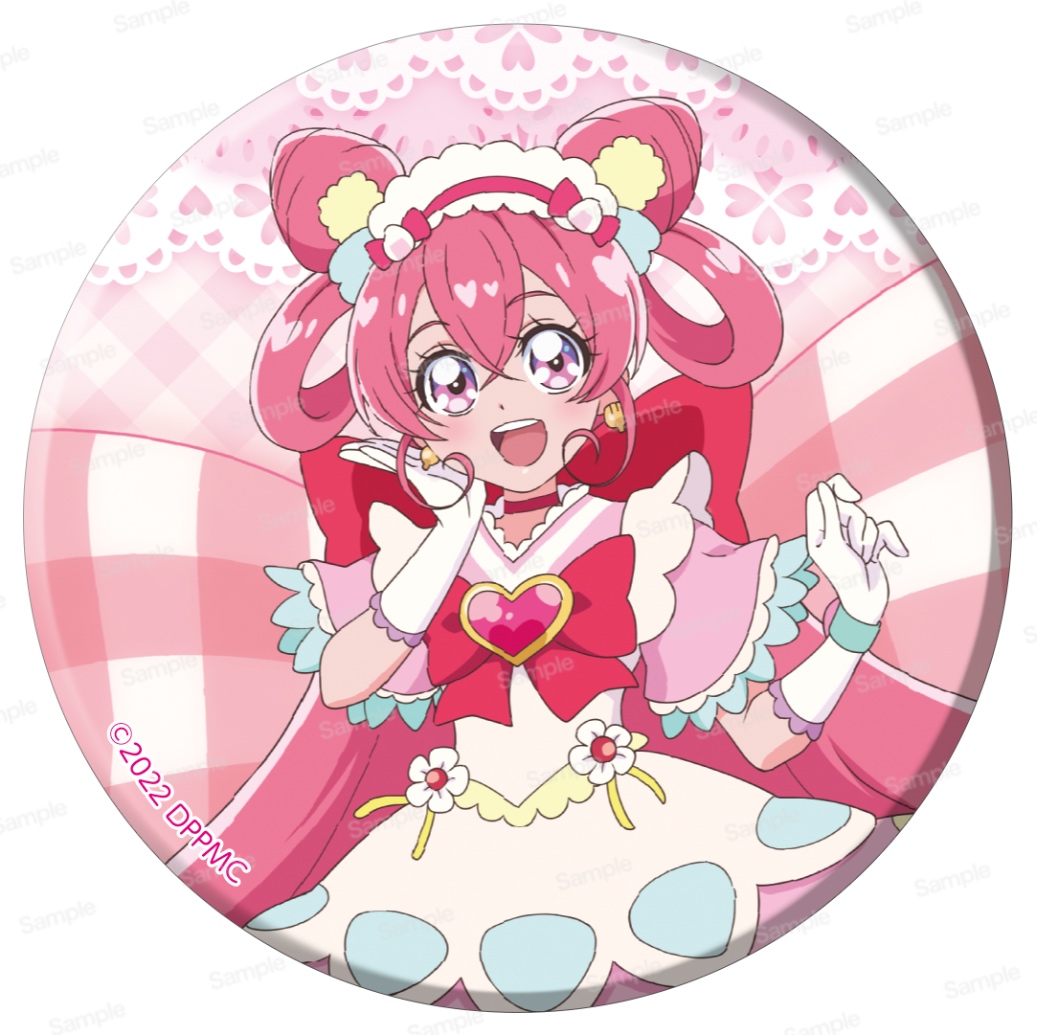 映画 デリシャスパーティプリキュア 夢みるお子さまランチ！ ドでか缶バッジ（8個入）