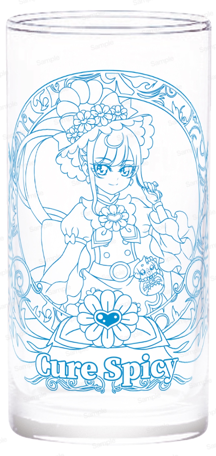 デリシャスパーティ♡プリキュア グラス　キュアスパイシー