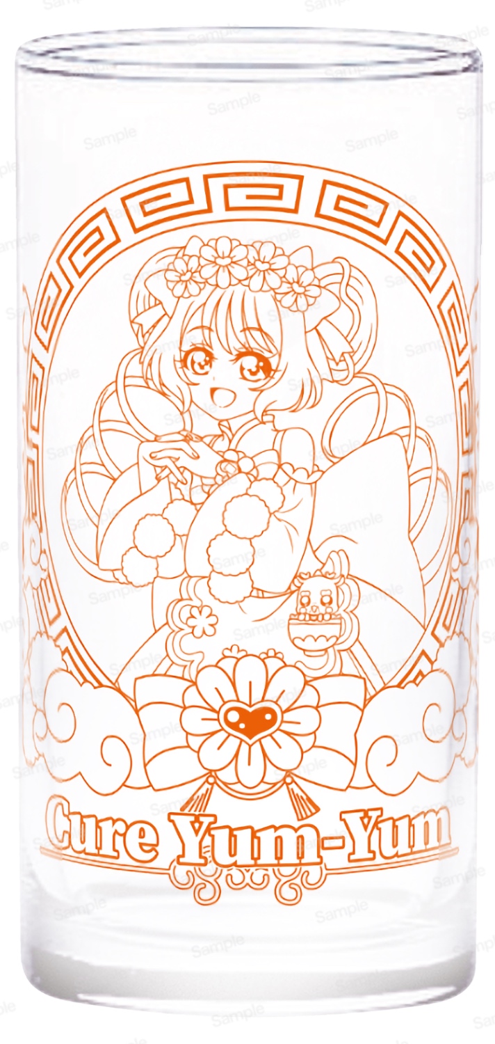 デリシャスパーティ♡プリキュア グラス　キュアヤムヤム