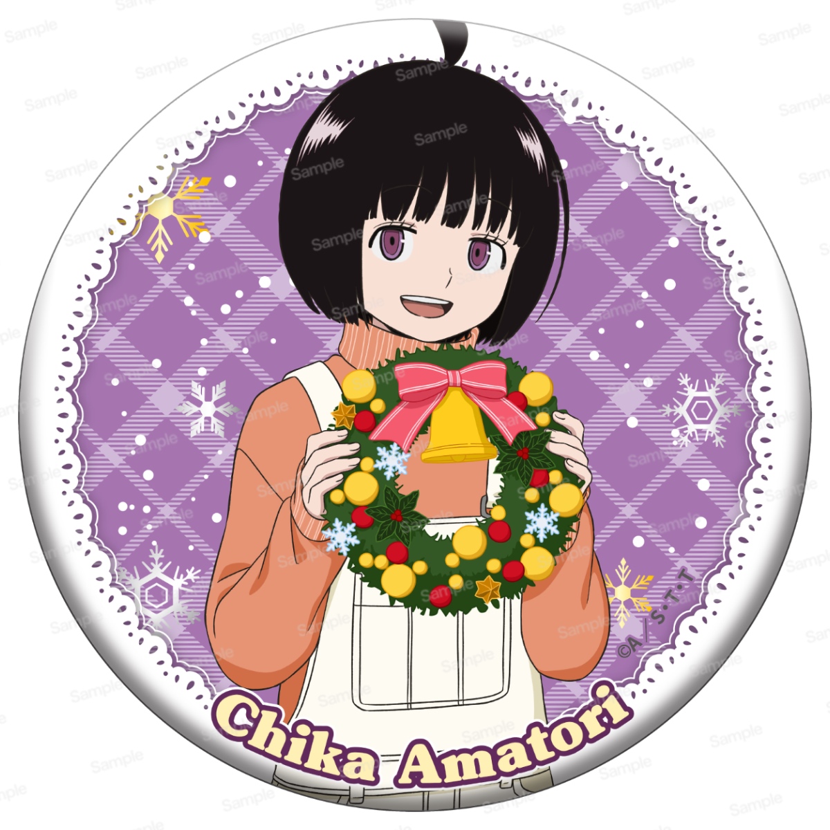 ワールドトリガー ドでか缶バッジ　SEASON3 (10個入）chika amatori