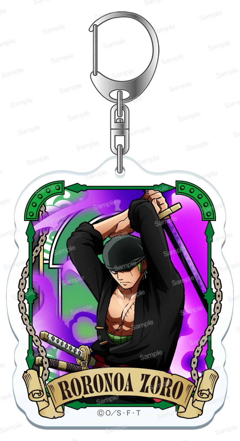 ワンピース　アルティメットクルー　第7弾　アクリルキーホルダー　ゾロ