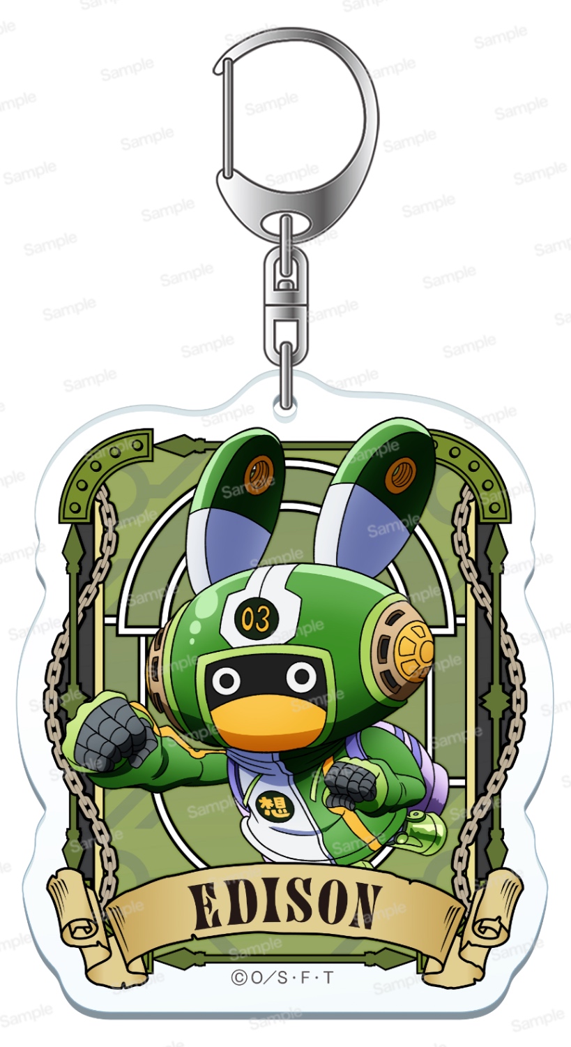 ワンピース　アルティメットクルー　第8弾　アクリルキーホルダー　エジソン