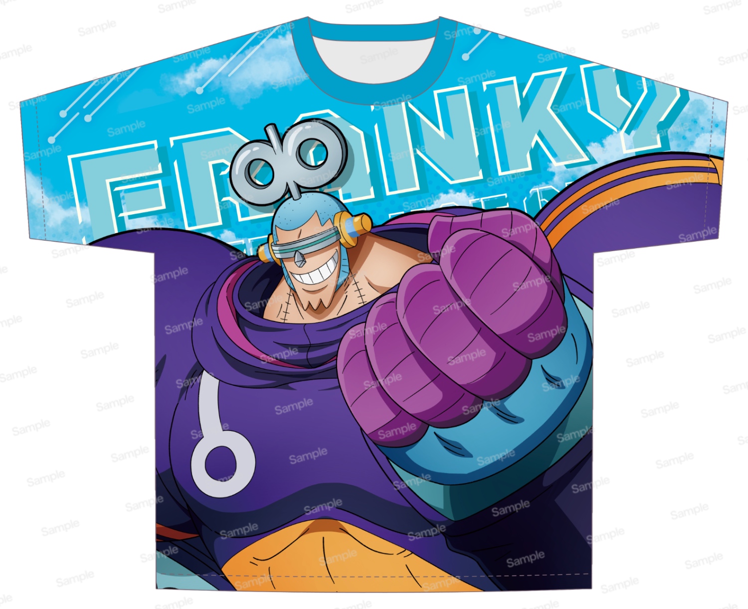 ワンピース  フルグラフィック  T シャツ  フランキー 