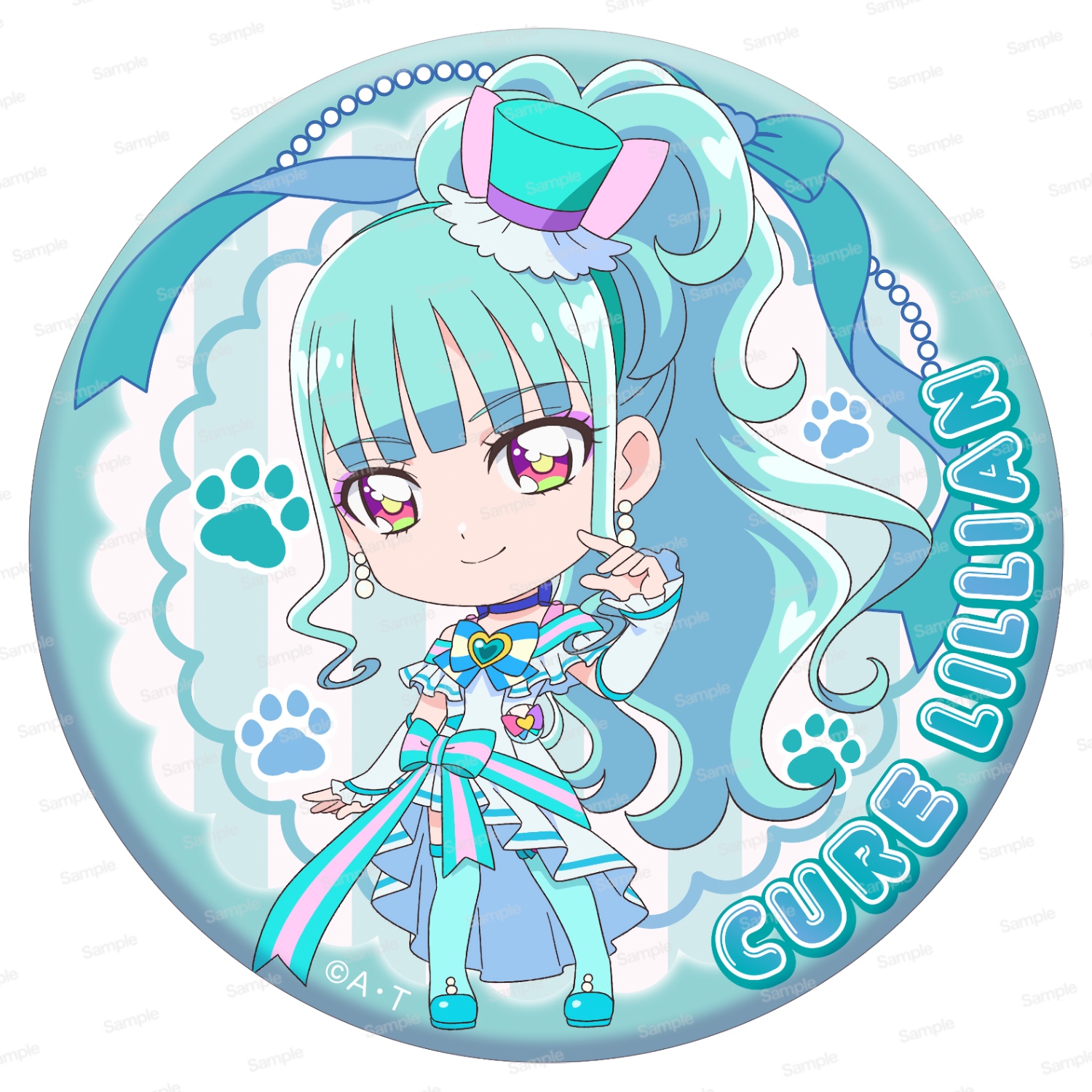 プリポップ♪ドでか缶バッジ Vol.2　キュアリリアン