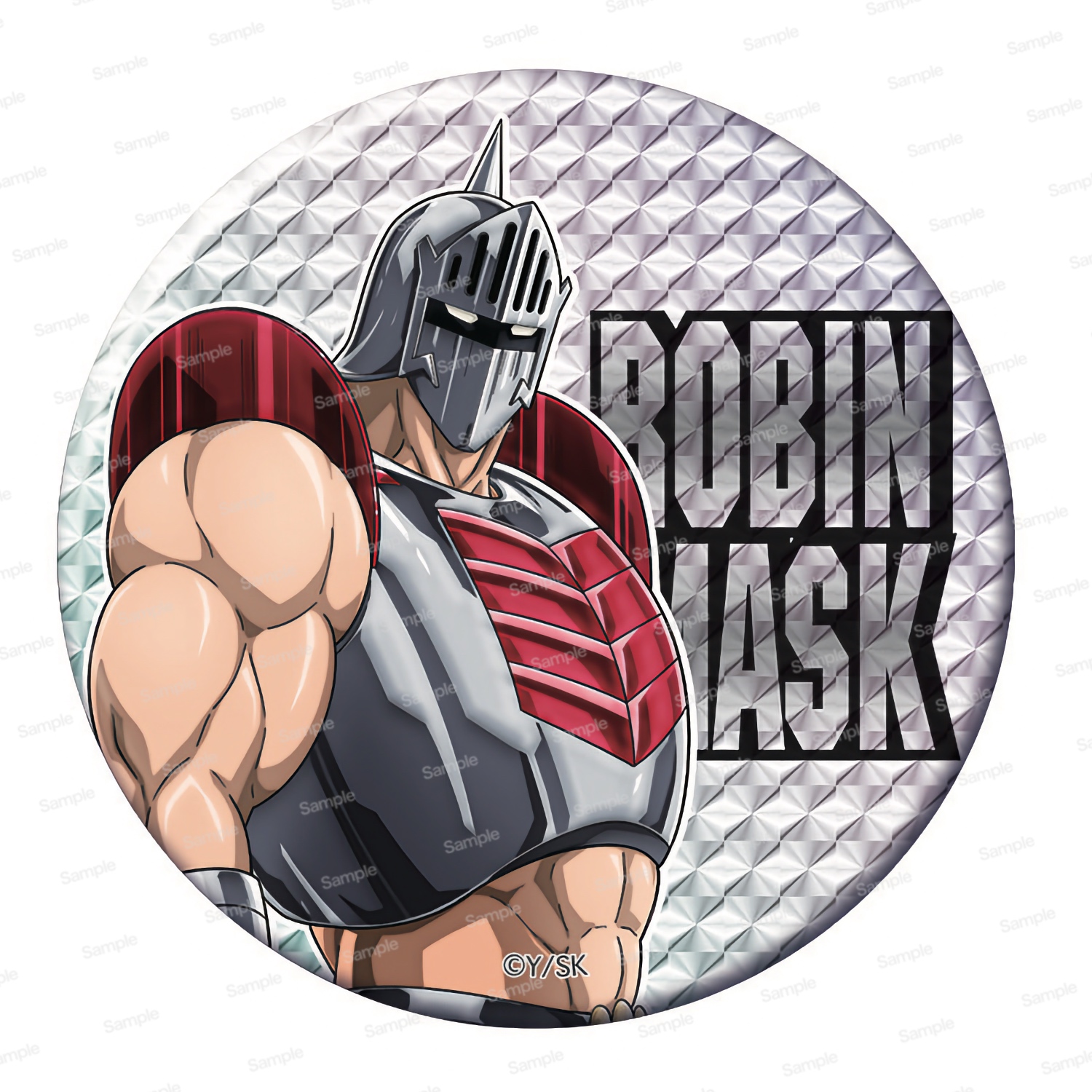 キン肉マン 完璧超人始祖編 メタリックドでか缶バッジ第2弾