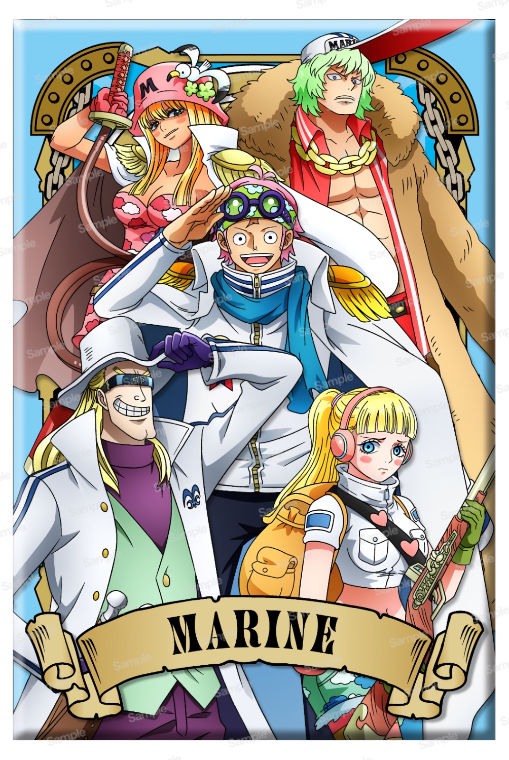 アルティメットクルー第9弾マグネット　コビー/ヘルメッポ/孔雀/プリンス/ひばり