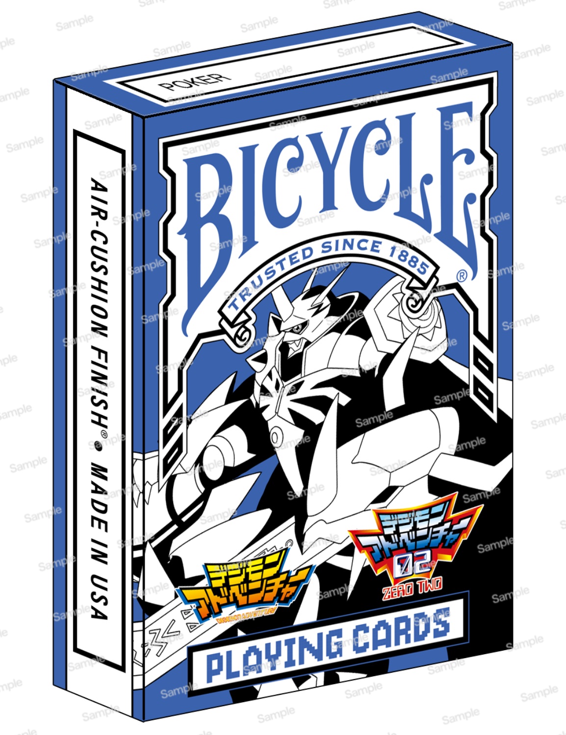 デジモンアドベンチャーシリーズ　バイスクルトランプ 箱