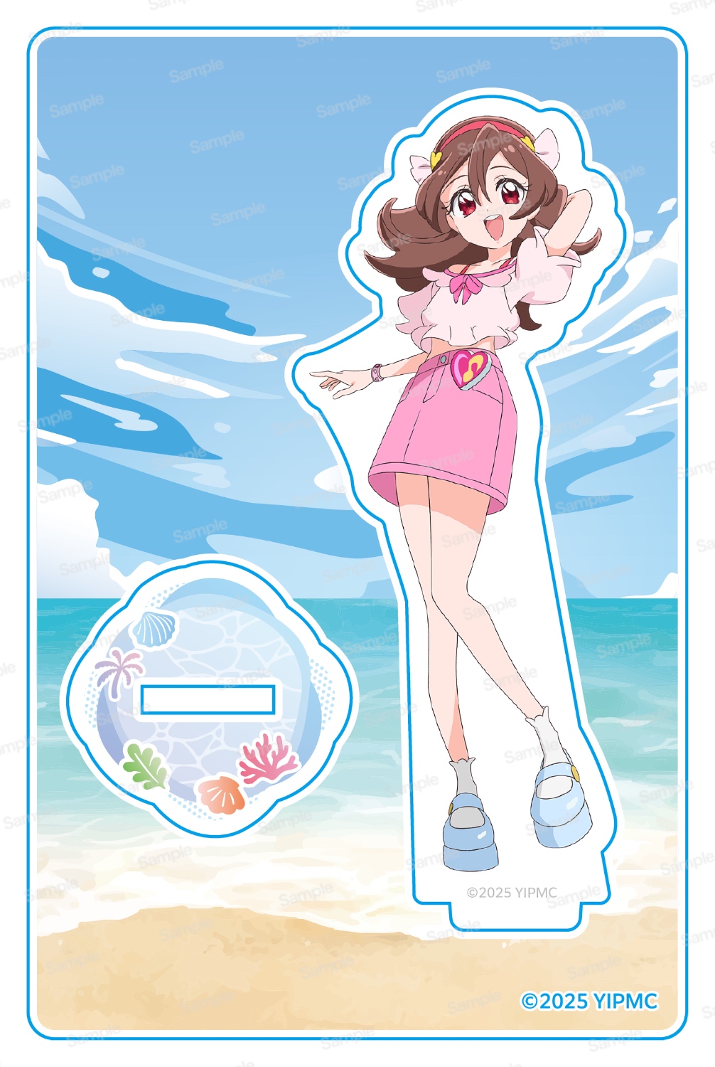 映画キミとアイドルプリキュア♪ お待たせ！キミに届けるキラッキライブ！　ミニアクリルスタンドVol.1　うた板