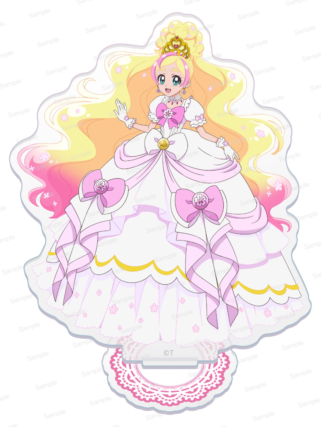 Go！プリンセスプリキュア　10周年メモリアルアクリルスタンドVol.1　キュアフローラ