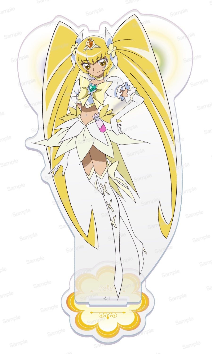 ハートキャッチプリキュア!　15周年メモリアルアクリルスタンドVol.1　キュアサンシャイン