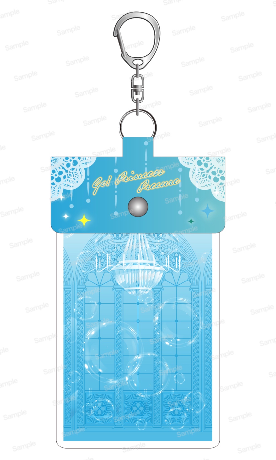 Go！プリンセスプリキュア　10周年メモリアルミニアクリルスタンド用ケースホルダー　キュアマーメイド